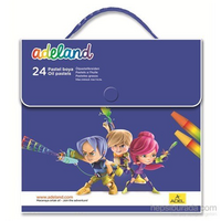 ADEL - ADELAND ÇANTALI PASTEL BOYA 24 RENK