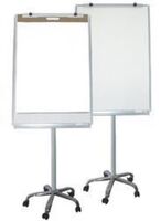 AKYAZI - Akyazı 70X100 Laminat Mobil Yazı Tahtası Flipkartlı (0023)