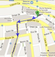 AKYAZI - Akyazı (Mini) 30X40 Laminat Duvara Monte Yazı Tahtası (0002)