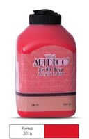 ARTDECO - Artdeco Akrilik Boya 500ml Kırmızı (3016)