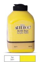 ARTDECO - Artdeco Akrilik Boya 500ml Sarı (3601)