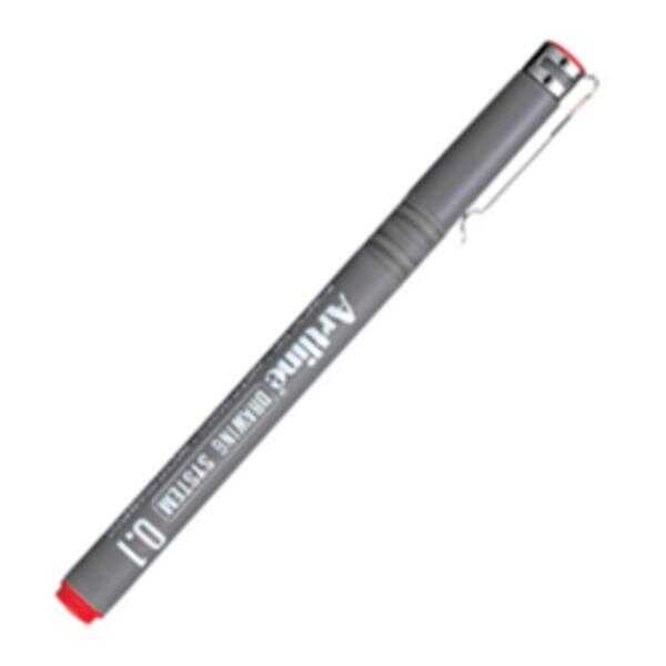 Artline 231 Drawing Teknik Çizim Kalemi 0,1mm Kırmızı