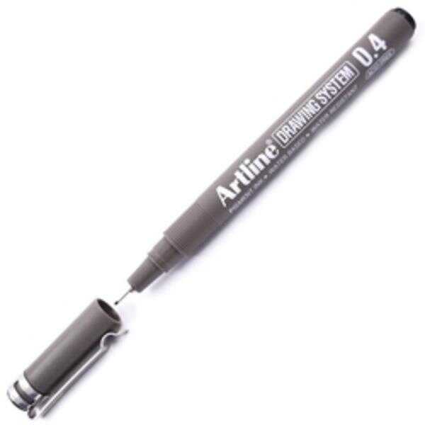 Artline 234 Drawing Teknik Çizim Kalemi 0,4mm Siyah