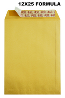 ASiL DOĞAN - ASİL 120x250 TORBA ZARF FORMULA 100gr 500'LÜ