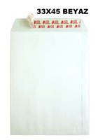 ASiL DOĞAN - ASİL 330X450 TORBA ZARF BEYAZ 110gr 250'LÜ