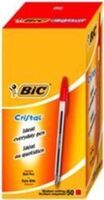 BIC - Bic Crıstal Medıum Tükenmez Kalem Kırmızı 50'Li