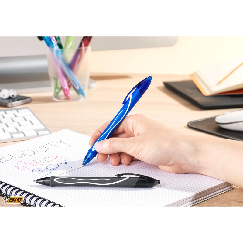 Bic Intensity Hızlı Kuruyan Jel Kalem 12'li Siyah