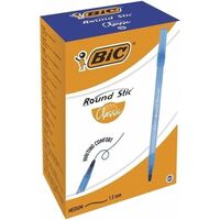 BIC - Bic Round Stic Tükenmez 60'lı Mavi