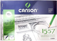 CANSON - CANSON 1557 RESİM VE ÇİZİM BLOK 120gr 25x35 15yp