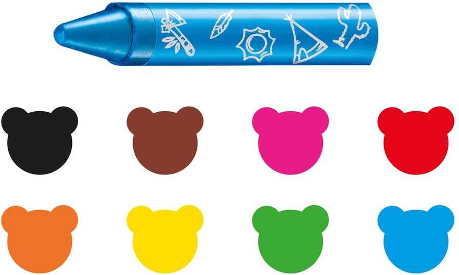 Carioca Bebek Pastel Boya 8'Li