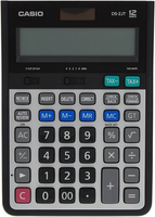CASIO - Casio DS-2JT-W Masa Üstü Hesap Makinesi 12 Haneli Siyah
