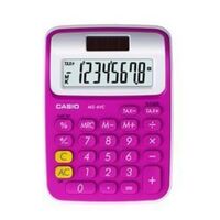 CASIO - Casio Ms-6Vc RD Masa Üstü Hesap Makinesi Kırmızı 8 Haneli