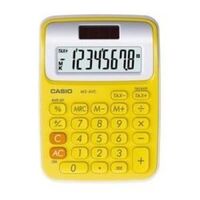  - Casio Ms-6Vc Yw Masa Üstü Hesap Makinesi Sarı 8 Haneli