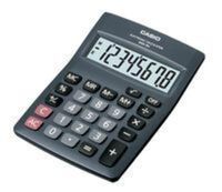 CASIO - Casio Mw-5V Bk Hesap Makinesi Siyah 8 Haneli