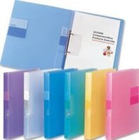 COMIX - Comix A193 Şeffaf İki Halkalı Klasör A4