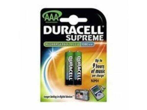 Duracell 850 Mah Rechargeable Aaa İnce Pil 2'Li (Şarj Edilebilir) Kartela