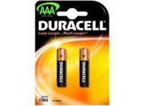 DURACELL - Duracell Aaa İnce Kalem Pil 2'Li Kartela