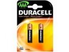 Duracell Aaa İnce Kalem Pil 2'Li Kartela - Thumbnail