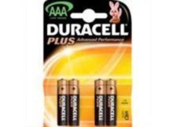 Duracell Aaa İnce Kalem Pil 4'Lü Kartela