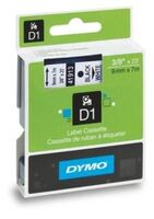 DYMO - Dymo 40913 D1 Yedek Şerit 9Mm X7Mt BeyazSiyah