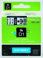 DYMO - Dymo 45800 D1 Yedek Şerit 19Mmx7Mt ŞeffafSiyah