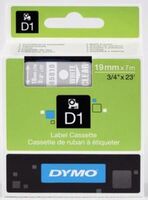 DYMO - Dymo 45810 D1 Yedek Şerit 19Mmx7Mt ŞeffafBeyaz