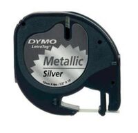 DYMO - Dymo 59429 Letratag Metalik Gri Şerit