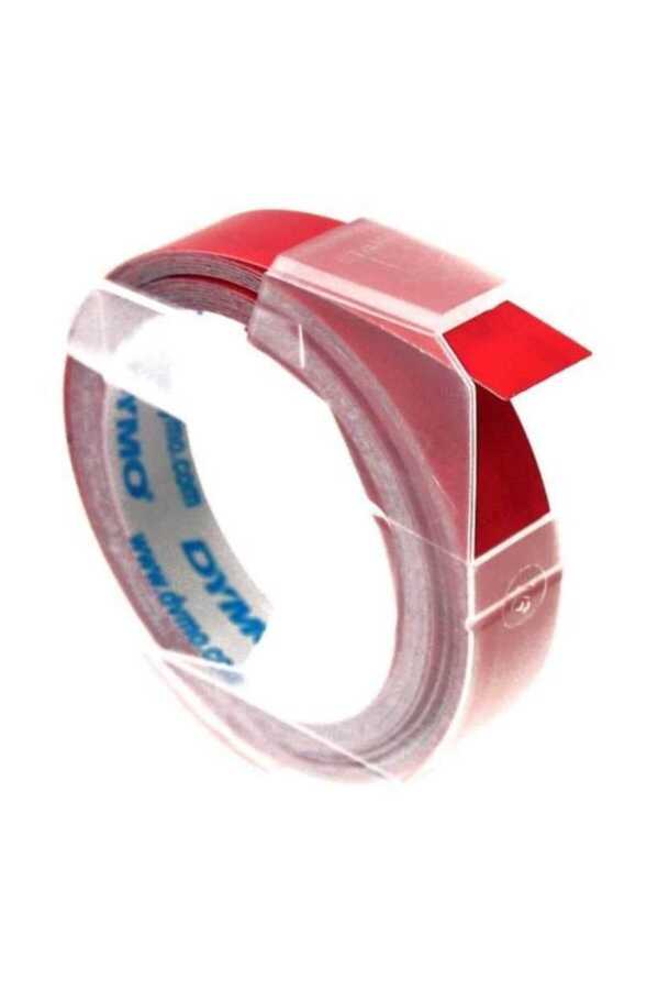Dymo Kabartma Şerit 9mmx3mt Kırmızı
