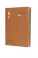 ECE - Ece Datça 14X20 Günlük Kareli Termo Deri 432Sf Siyah