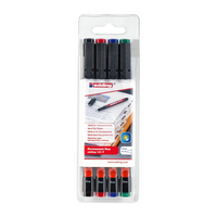 EDDING - Edding 141F Permanent(Asetat) 4'Lü