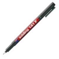 EDDING - Edding 141F Permanent(Asetat) Siyah