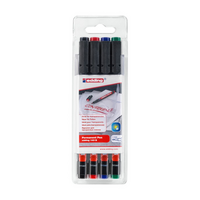 EDDING - Edding 143B Permanent(Asetat) 4'Lü