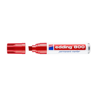 EDDING - Edding 800 Permanent Markör Kırmızı