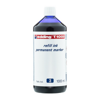  - Edding T1000 Perm.Mürekkep 1000ml.Mavi