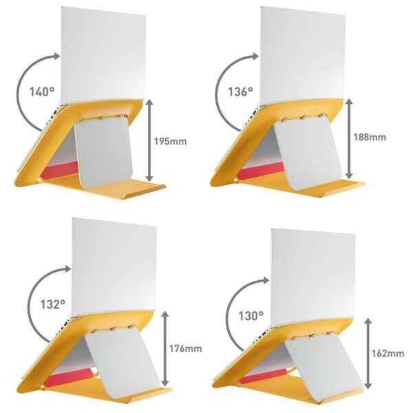 Ergo Cosy Ayarlanabilir Laptop Standı Sarı