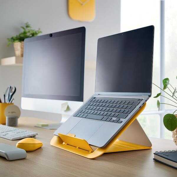 Ergo Cosy Ayarlanabilir Laptop Standı Sarı