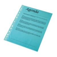 ESSELTE - Esselte 4720 Renkli Poşet Dosya 10'Lu Mavi