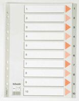 ESSELTE - Esselte Seperatör A4 1-10 Rakamlı