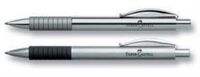 FABER-CASTELL - Faber-Castell Basic Metal Tükenmez Kalem Gümüş