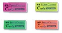 FABER-CASTELL - Faber-Castell Candy Plastik Kılıflı Silgi 30'Lu