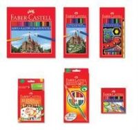 FABER-CASTELL - Faber-Castell Karton Kutu Boya Kalemi 24 Renk Tam Boy