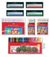  - Faber-Castell Keçeli Kalem Kırmızı