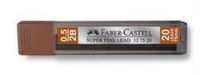 FABER-CASTELL - Faber-Castell Super Fine Min 2B 0,5mm (75mm)