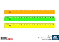 HATAS - Hatas 0146 Neon Ögrenci Cetveli Opak 30Cm