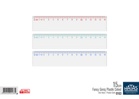 HATAS - Hatas 0163 Fancy Geniş Plastik Cetvel 15Cm