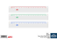 HATAS - Hatas 0164 Fancy Geniş Plastik Cetvel 20Cm