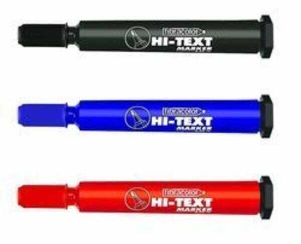 Hi-Text 830B Yuvarlak Uçlu Markör Siyah