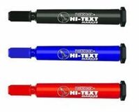 HI-TEXT - Hi-Text 830C Kesik Uçlu Markör Kırmızı