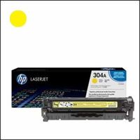 HP - HP Cc532A Laserjet Toner Kartuş Sarı (304A)