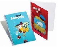 LECOLOR - Lecolor A5 Spiralli Okul Defteri 120yp.Kareli